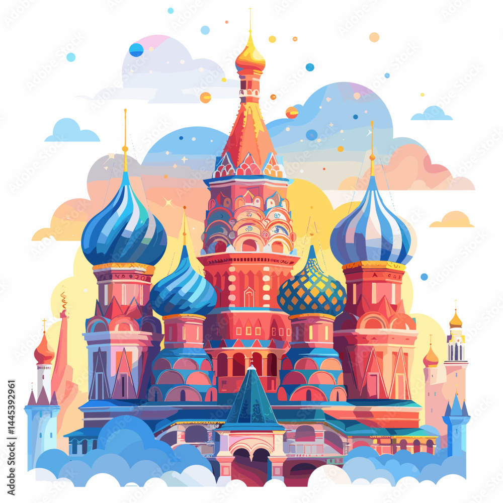 vector illustration of the cathedral of the blessed vector illustration of the cathedral of the blessed