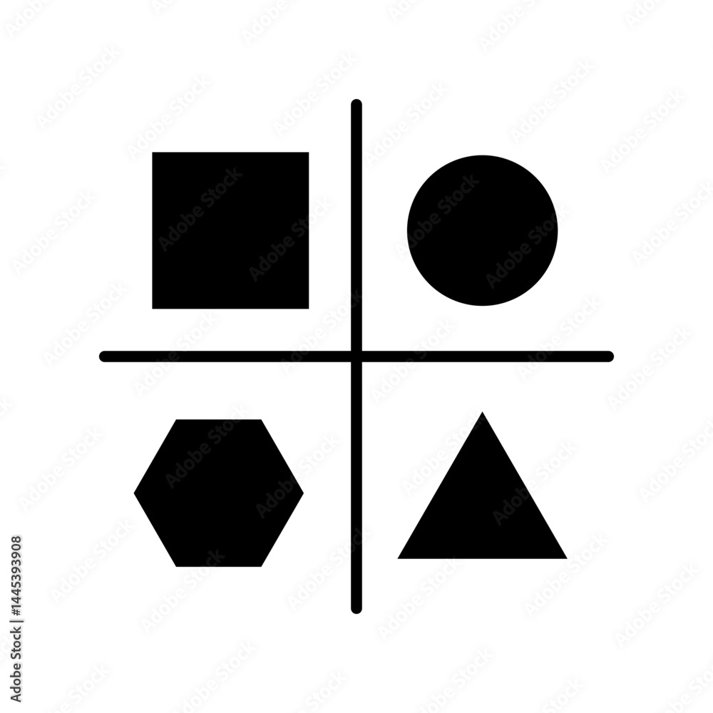collage glyph icon