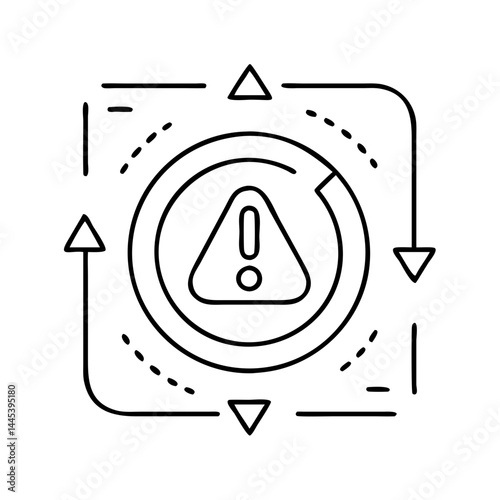 emergency shutdown icon, emergency shutdown line art - simple line art of emergency shutdown, perfect for emergency shutdown logos and icons