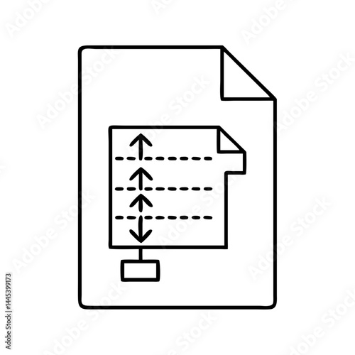 file compression icon, file compression line art - simple line art of file compression, perfect for file compression logos and icons