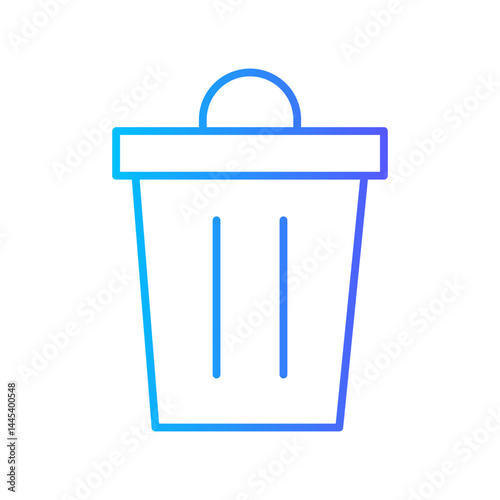 deletegarbage gradient icon