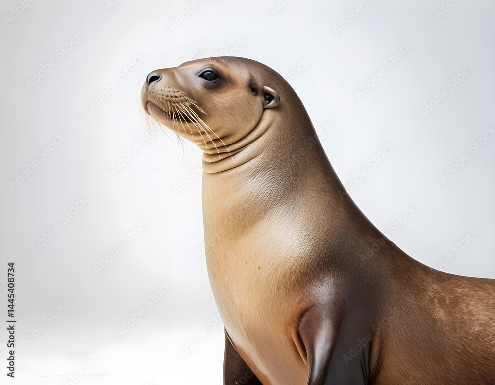 Naklejka premium California Sea Lion Portrait