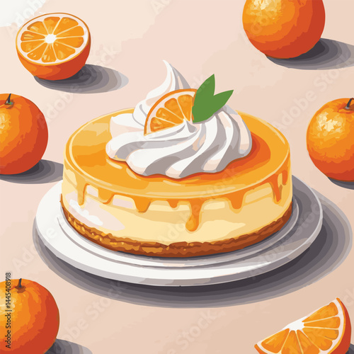 Delicious Cake and Dessert Plate – Creamy Chocolate, Strawberry, Cheesecake, and Cupcake Treats Perfect for Birthday Celebrations, Gourmet Pastries, Festive Dessert Tables, and Sweet Food Art