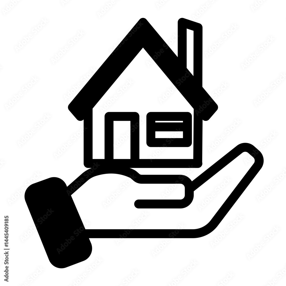 This is Property icon from the Asset Management icon collection with an Mixed style This is Property icon from the Asset Management icon collection with an Mixed style