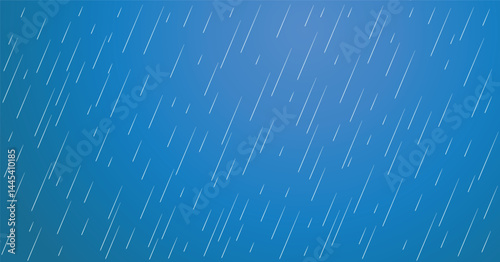 Heavy rain and storms, nature in rainy season