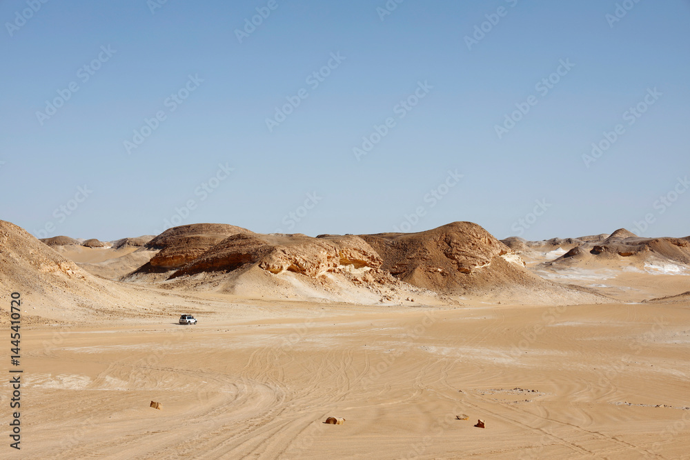 The Desert of Obstacles Environment in Egypt