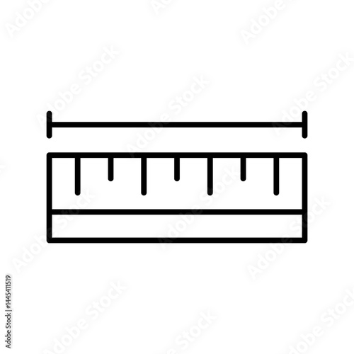 length line icon