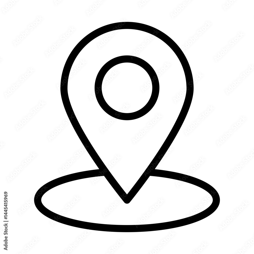 Location Pin line icon