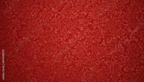 Intricate red damask, perfect for festive designs or events, holiday, luxury, graphics