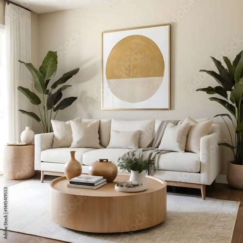 Modern Minimalist Living Room Interior Design