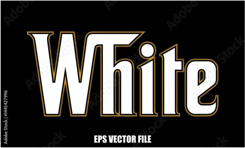 simple 3d theme text effect, editable font style