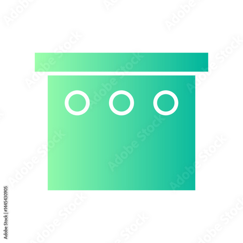 Schrodingers Cat  gradient icon