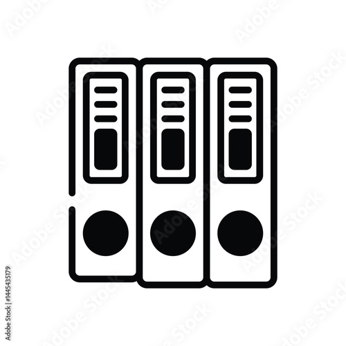 Archive  Icon vector stock illustration
