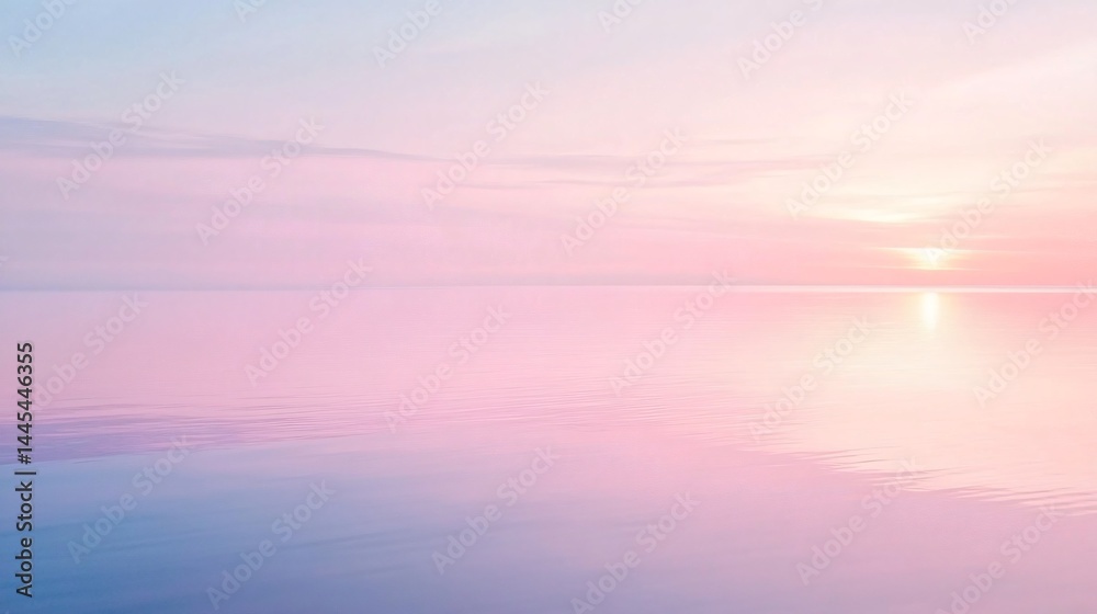 Fototapeta premium Soft pink pastel background with subtle gradient blending gently into white made with Generative AI technology
