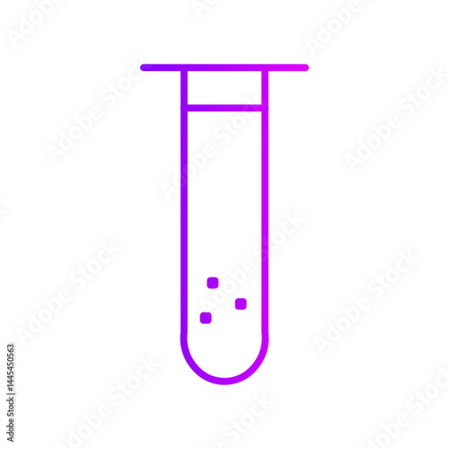 test tube gradient icon