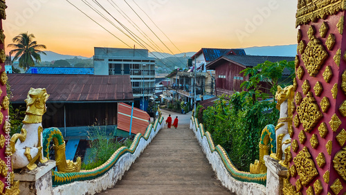 Houayxay town laos