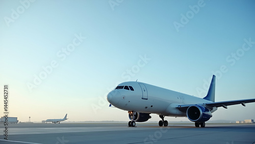 Wallpaper Mural Commercial Air Freight: Efficient Logistics Solutions for Global Shipping | Air Cargo Services | Freight Transportation | Empty Space for Custom Text Torontodigital.ca