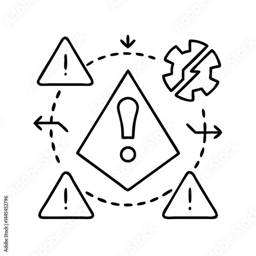 risk appetite icon, risk appetite line art - simple line art of risk appetite, perfect for risk appetite logos and icons