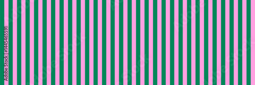 Simple stripe seamless pattern with pink and green lines. Vector print for holiday, party, birthday, invitation.