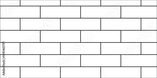 Pavement seamless mosaic stone concrete wall surface tiles. subway vector block rock white brick wall texture background.	
