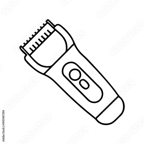 trimmer icon, trimmer line art - simple line art of trimmer, perfect for trimmer logos and icons