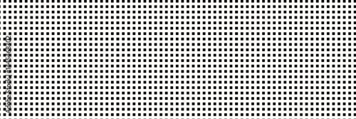 Black pixel art seamless pattern. Simple retro small dash texture for wrapping, cover, fabric. Vector illustration.