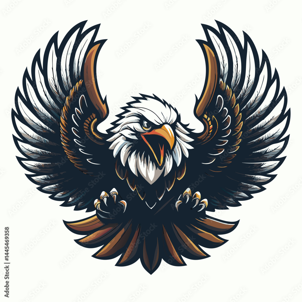 Fototapeta premium bird logo vector