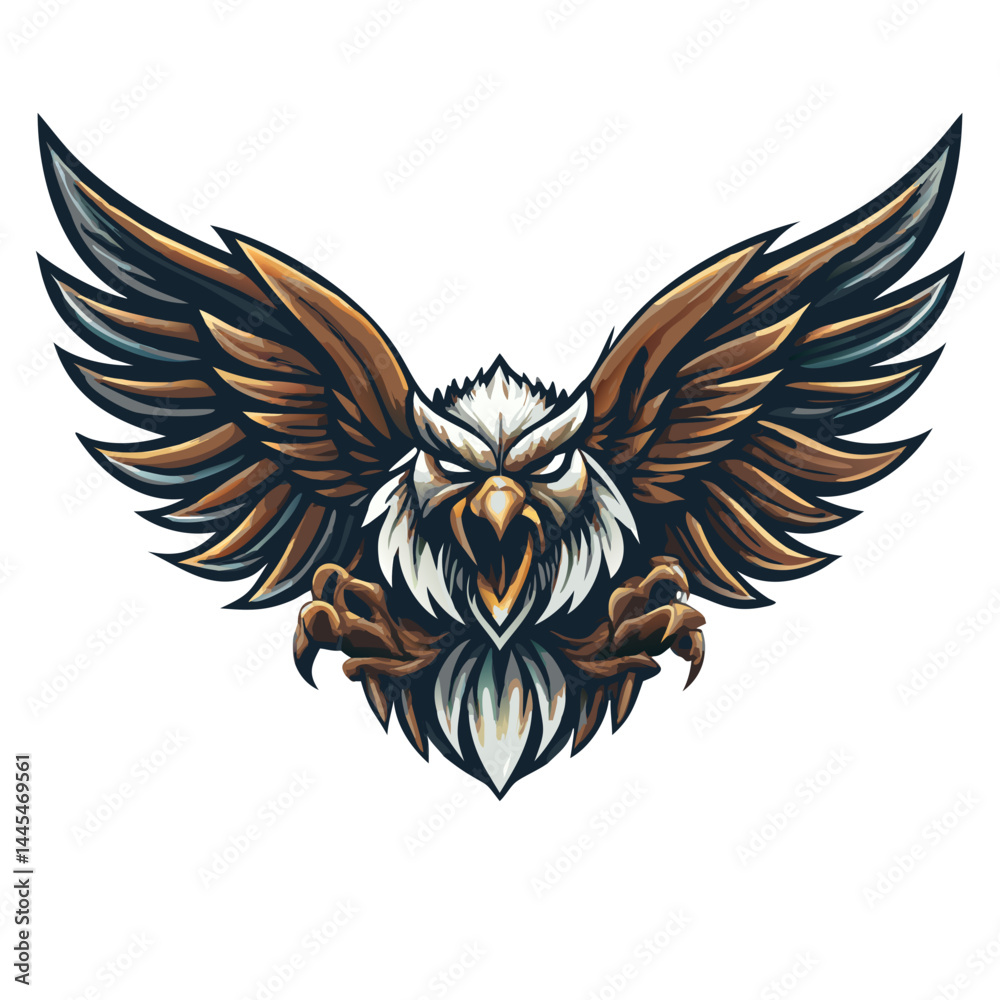 Obraz premium bird logo vector