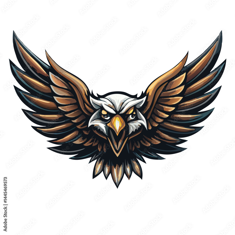 Obraz premium bird logo vector
