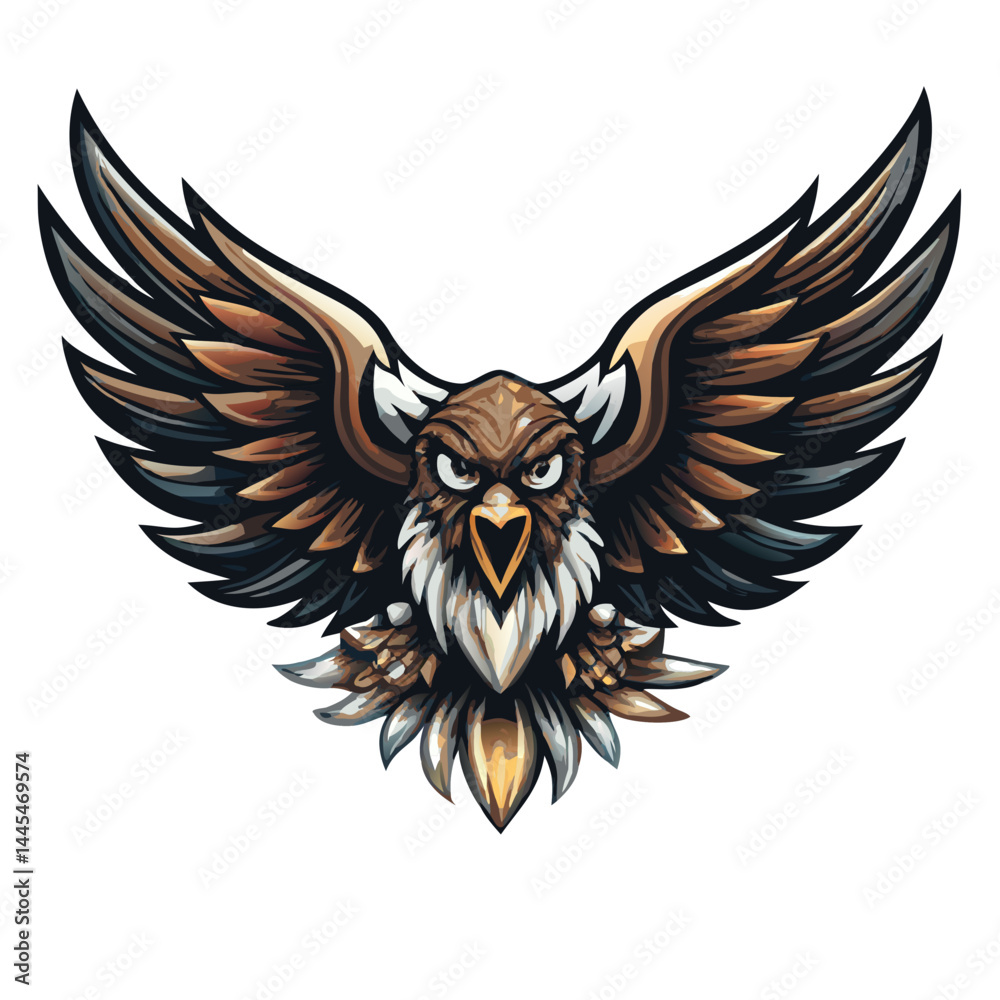 Obraz premium bird logo vector