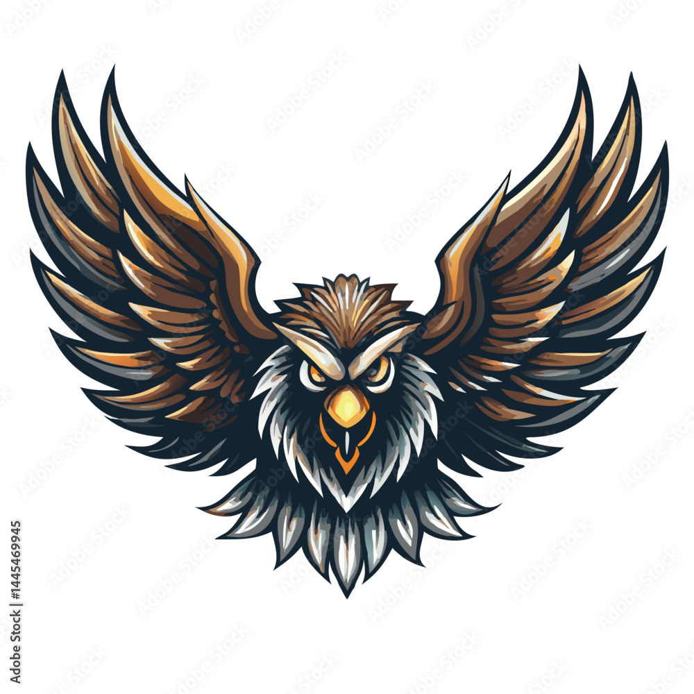 Obraz premium bird logo vector
