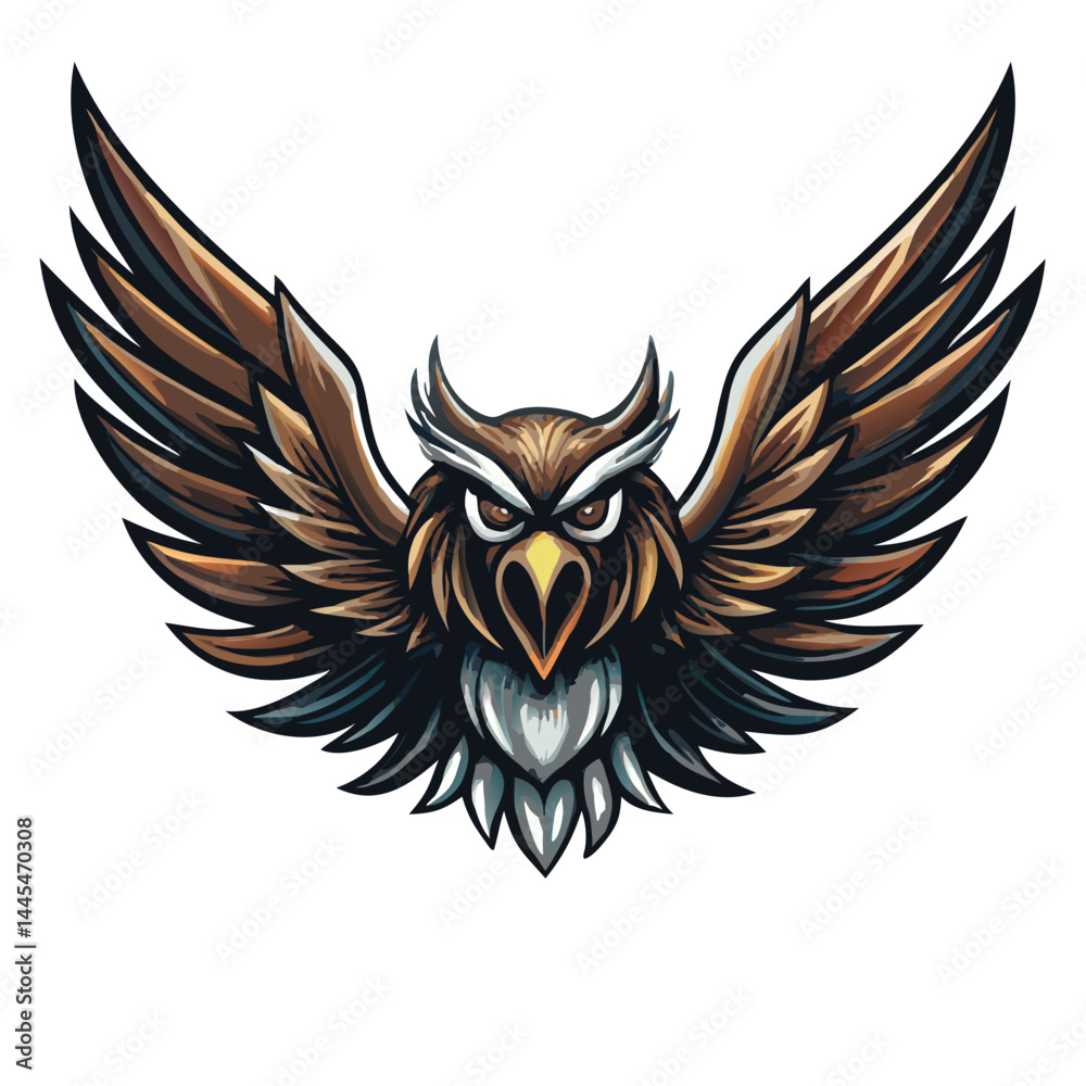 Obraz premium bird logo vector