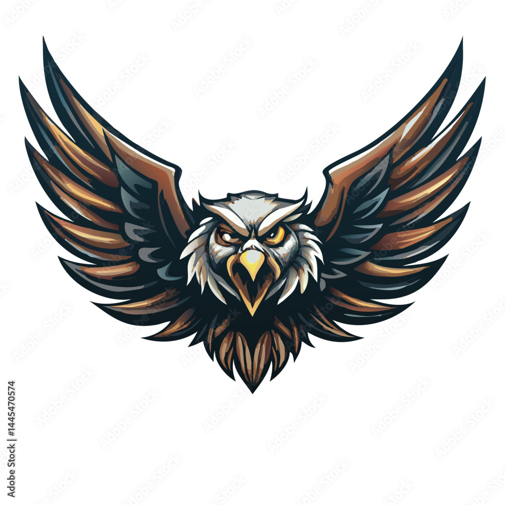 Obraz premium bird logo vector