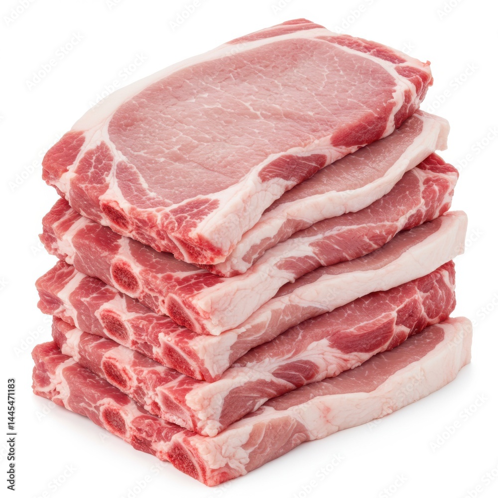raw pork chops raw pork chops