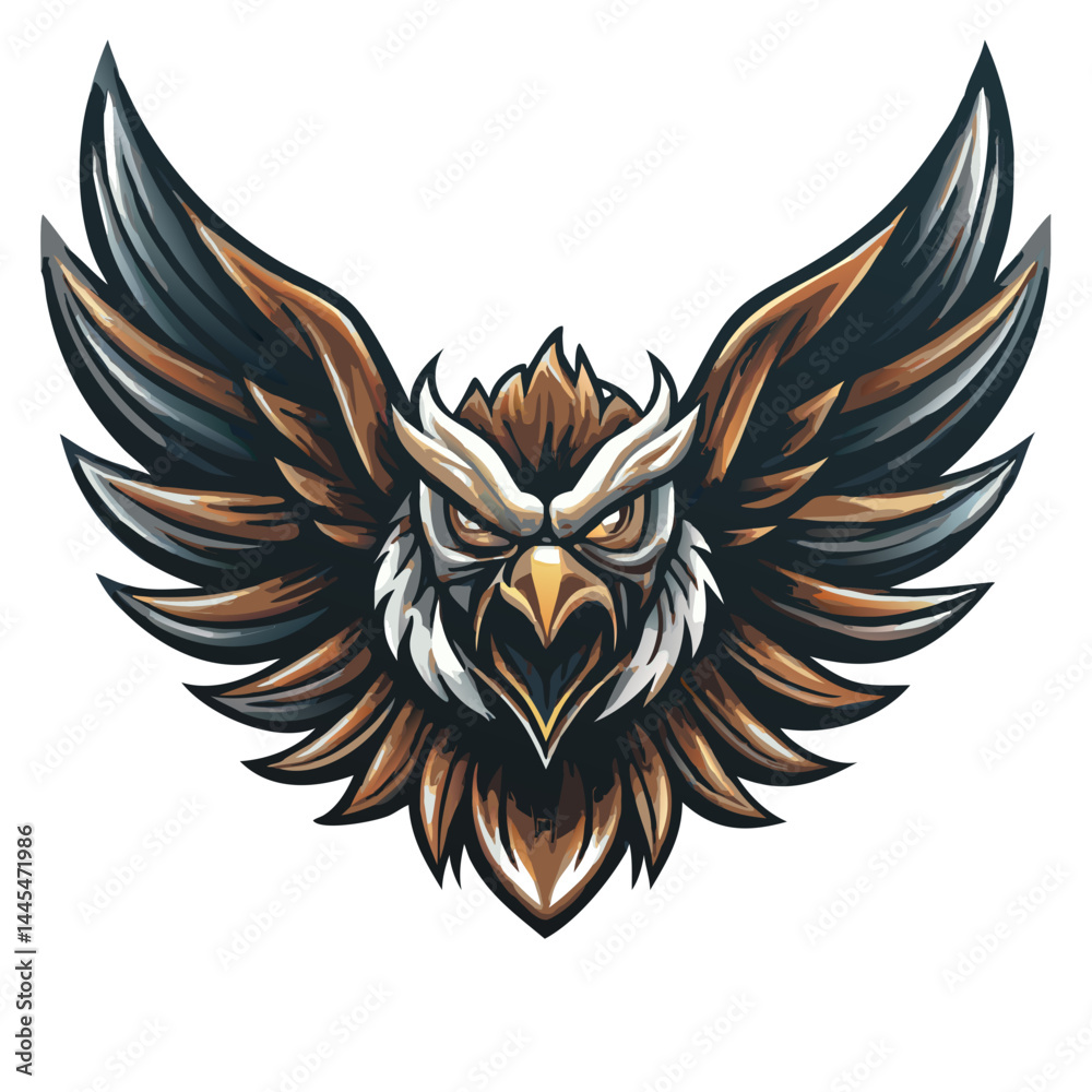 Obraz premium bird logo vector