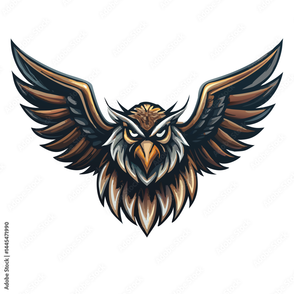Obraz premium bird logo vector