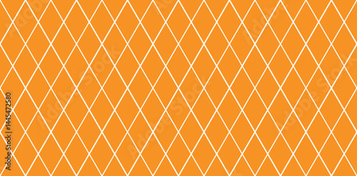 Bright Orange Geometric Pattern with Diagonal Lines