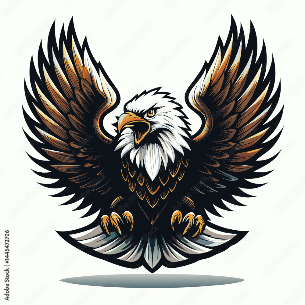 Obraz premium bird logo vector