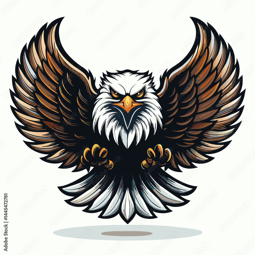 Obraz premium bird logo vector