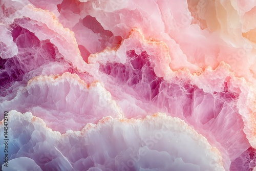 Pink marble texture with mineral veins