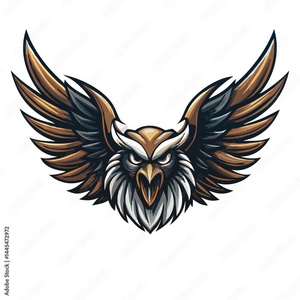 Naklejka premium bird logo vector