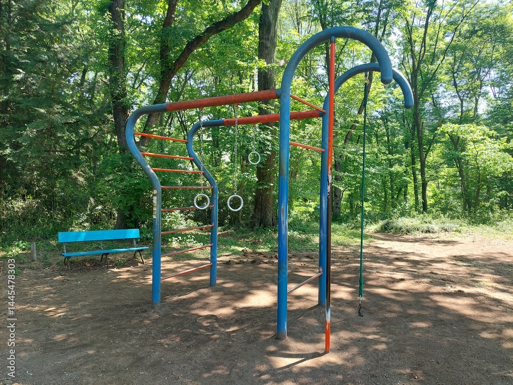 Fototapeta premium 公園の遊具