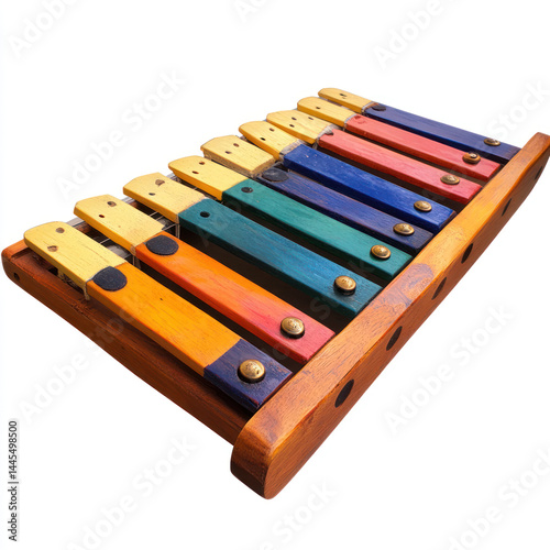 Obraz na płótnie xylophone isolated on white background