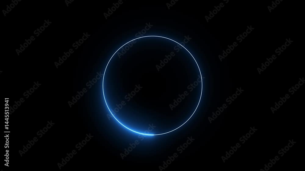 cyan circle glow border, alpha channel, seamless loop, abstract glowing neon line cyan color circular lens animation neon light on black background cyan circle glow border, alpha channel, seamless loop, abstract glowing neon line cyan color circular lens animation neon light on black background