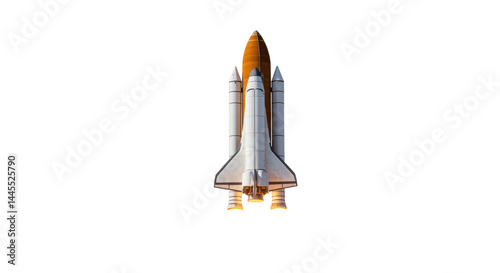 Isolated Space Shuttle