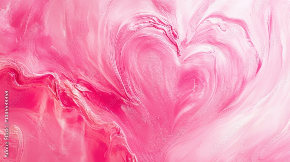 Abstract image of pink hearts with water droplets, against a blurred background. Abstract image of pink hearts with water droplets, against a blurred background.