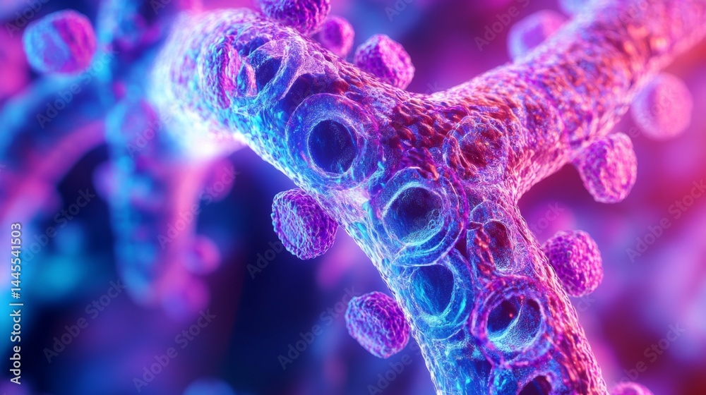 Exploring the Intricate Design of Lung Alveoli in Stunning Detail