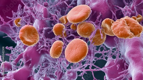 Microscopic Insight Into Blood Platelets Forming Aggregates During Healing Processes