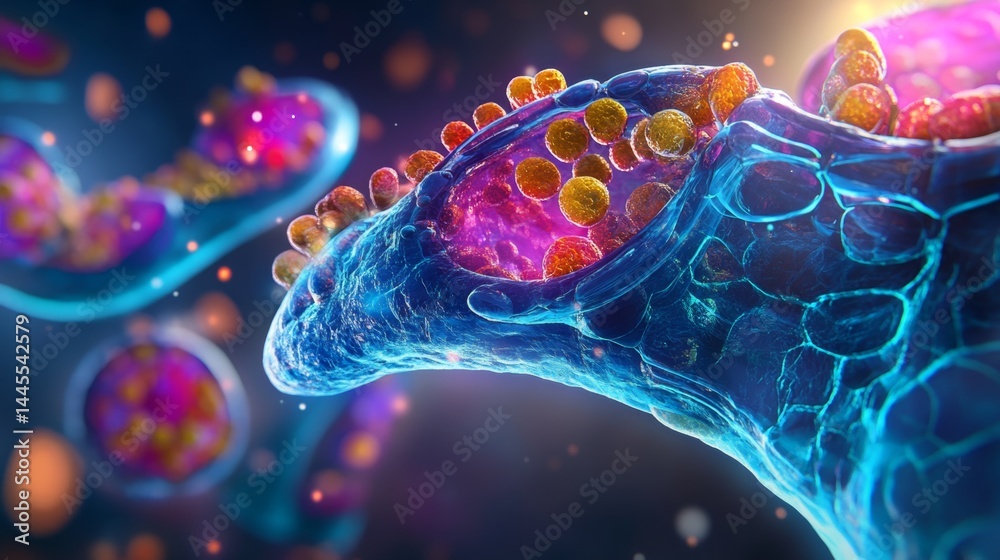 Stylized Exploration of the Endoplasmic Reticulums Complex Structures in Cells