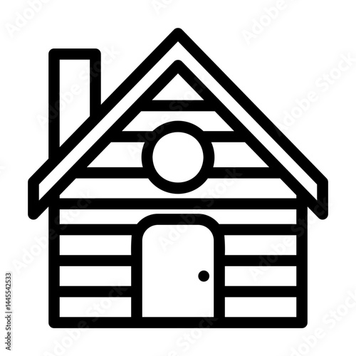 icon package containing camping equipment, outdoor activities, such as knives, tents, compasses, campfires and equipment related to camping